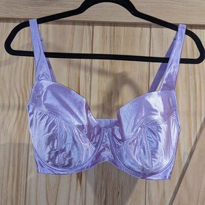 Frederick's of Hollywood Satin Wired Padded Bra
